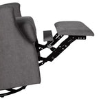 Fauteuil Inclinable Manuel Merrick Lane 3-en-1 Fauteuil à Bascule, Pivotant et Glissant avec Dossier Ailé