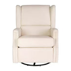 Fauteuil Inclinable Manuel Merrick Lane 3-en-1 Fauteuil à Bascule, Pivotant et Glissant avec Dossier Ailé