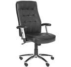 Chaise de bureau pivotante Olga - Hauteur réglable - FOX8514 - Noir - Safavieh