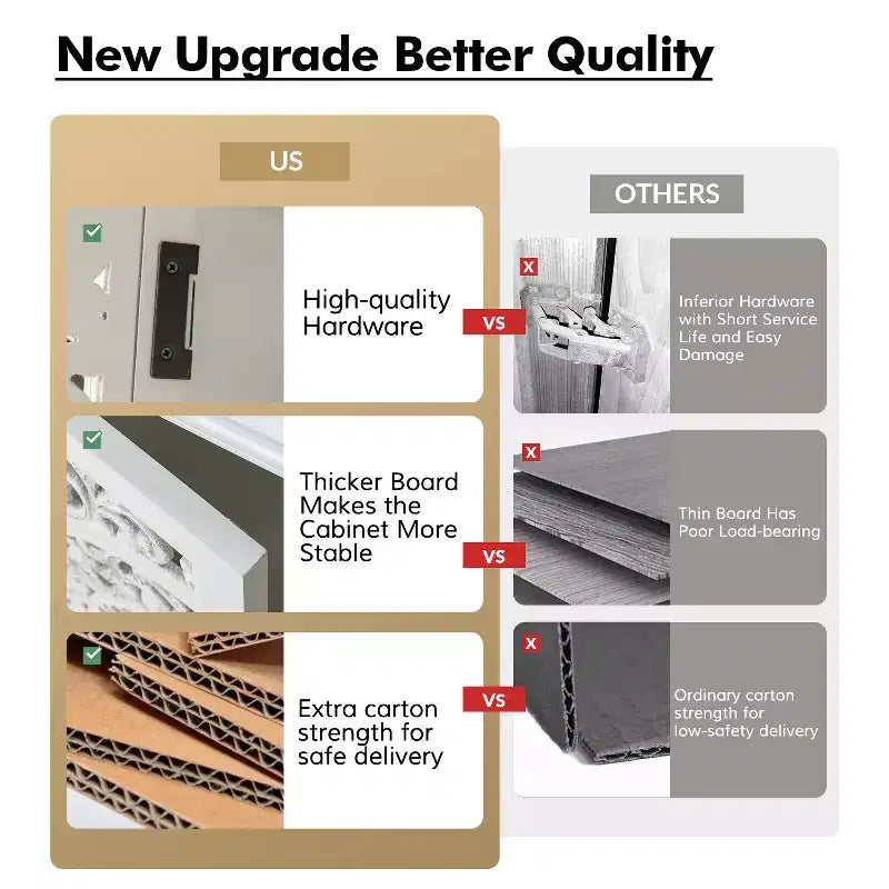 Bahut Emathides de 63 po de large avec pieds en bois massif et éclairage | KARAT HOME