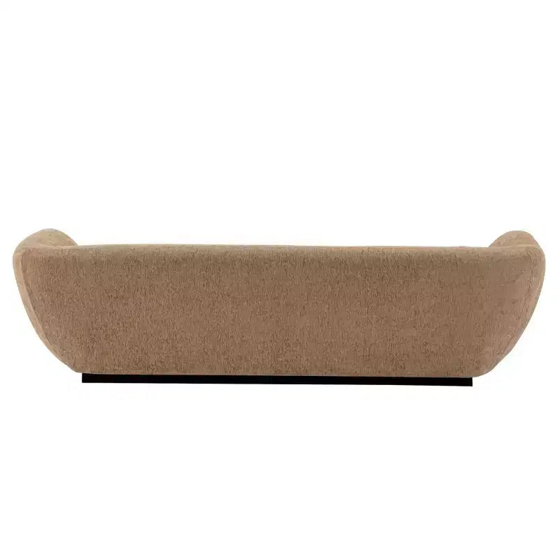 96.46 Ulka Canapé Contemporain en Tissu Bouclé avec Coussins - Manhattan Comfort