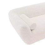96.46 Ulka Canapé Contemporain en Tissu Bouclé avec Coussins - Manhattan Comfort