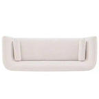 96.46 Ulka Canapé Contemporain en Tissu Bouclé avec Coussins - Manhattan Comfort