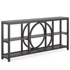 Lantine 70,9 pouces Table Console Extra Longue à 3 Niveaux