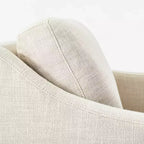 Fauteuil pivotant rembourré Vivian Park - Threshold conçu avec Studio McGee