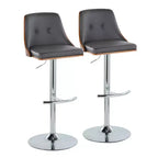 Lot de 2 tabourets de bar réglables Gianna - LumiSource
