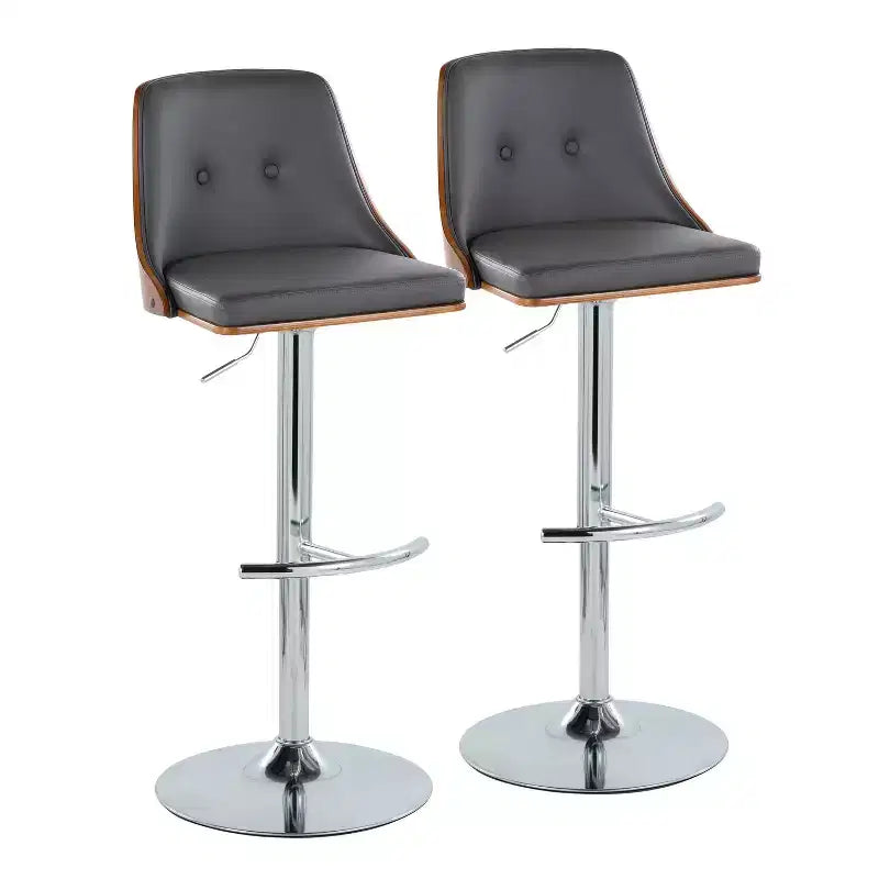 Lot de 2 tabourets de bar réglables Gianna - LumiSource