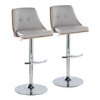 Lot de 2 tabourets de bar réglables Gianna - LumiSource