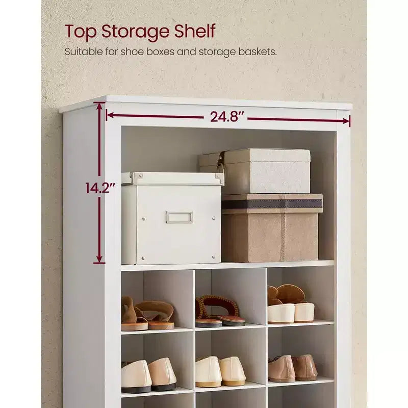 Meuble de rangement pour chaussures à 10 niveaux, peut contenir 30 paires, étagère à chaussures pour entrée et chambre à coucher