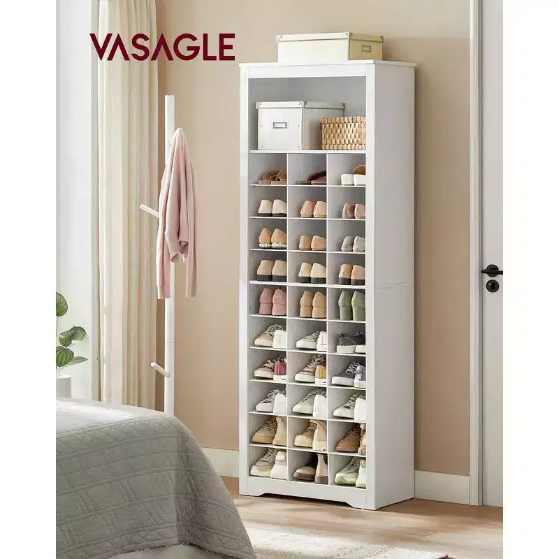 Meuble de rangement pour chaussures à 10 niveaux, peut contenir 30 paires, étagère à chaussures pour entrée et chambre à coucher