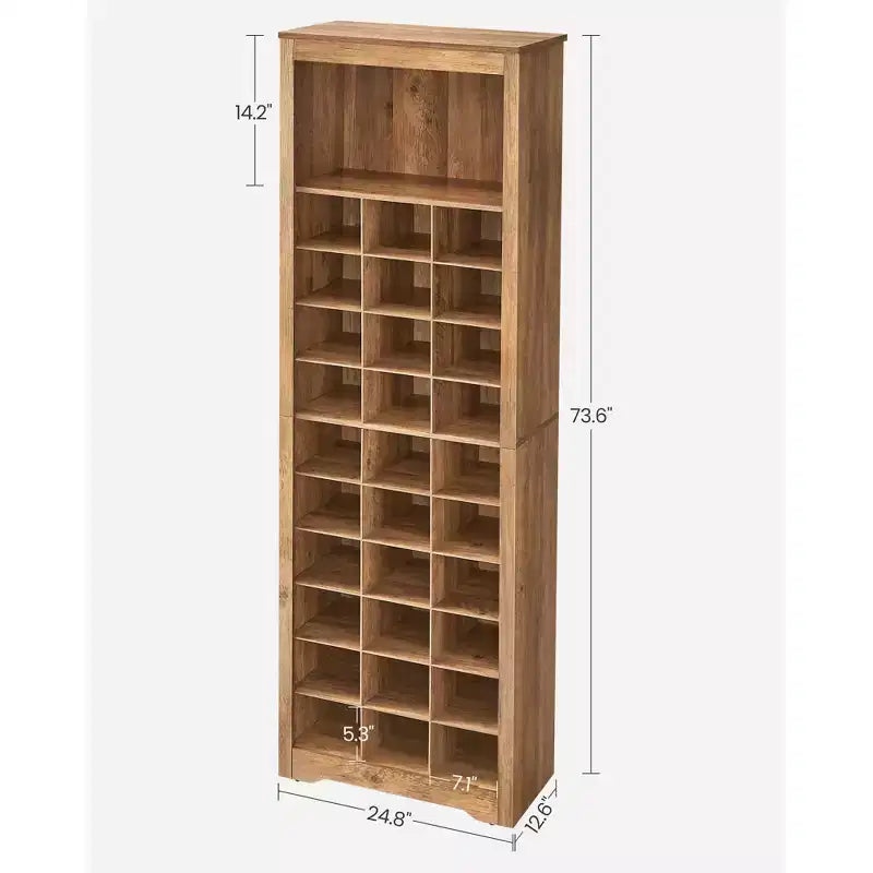 Meuble de rangement pour chaussures à 10 niveaux, peut contenir 30 paires, étagère à chaussures pour entrée et chambre à coucher