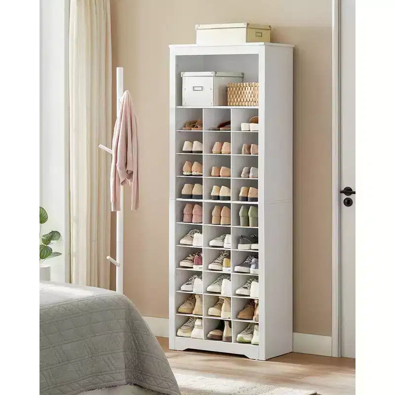 Meuble de rangement pour chaussures à 10 niveaux, peut contenir 30 paires, étagère à chaussures pour entrée et chambre à coucher