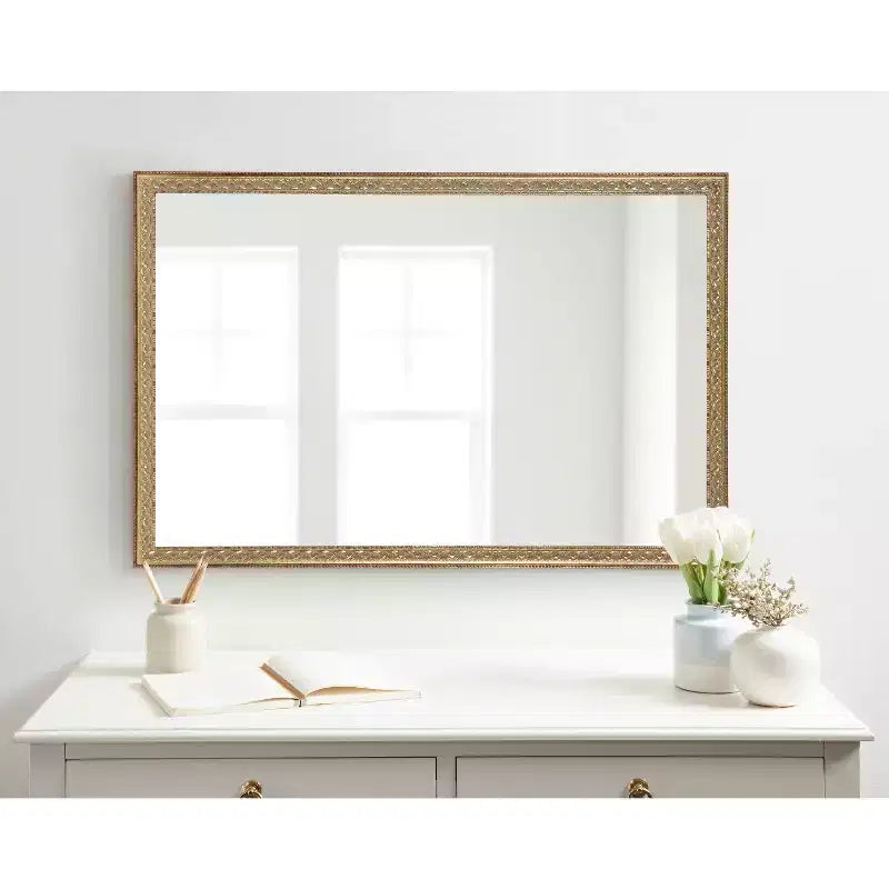 Miroir mural rectangulaire Johann 24x36 - Kate & Laurel All Things Decor