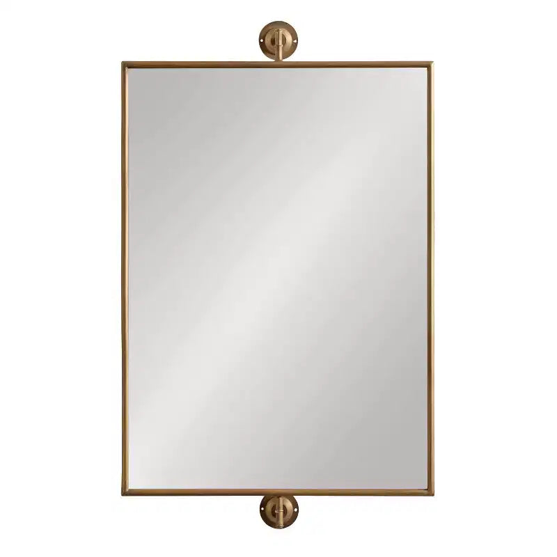 Miroir pivotant rectangulaire Darbridge 24x40 - Kate & Laurel All Things Decor