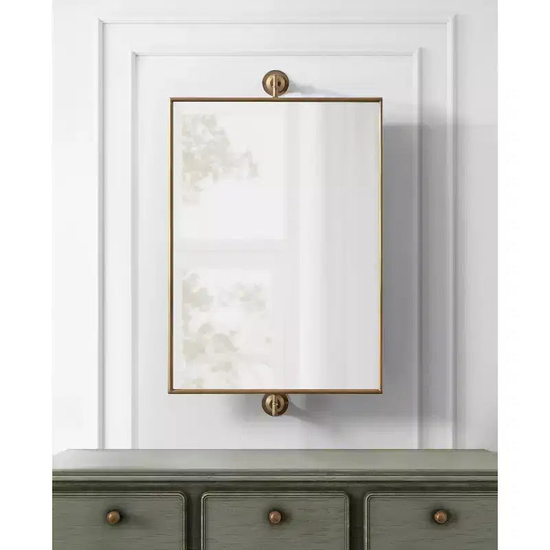 Miroir pivotant rectangulaire Darbridge 24x40 - Kate & Laurel All Things Decor