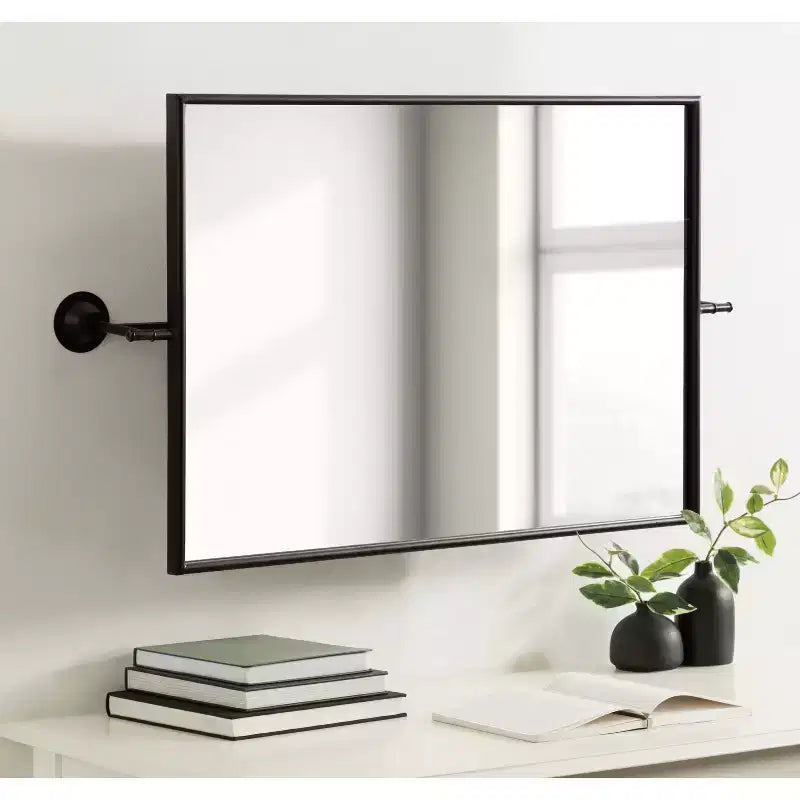 Miroir pivotant rectangulaire Darbridge 24x40 - Kate & Laurel All Things Decor