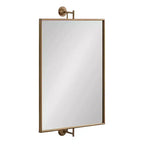 Miroir pivotant rectangulaire Darbridge 24x40 - Kate & Laurel All Things Decor
