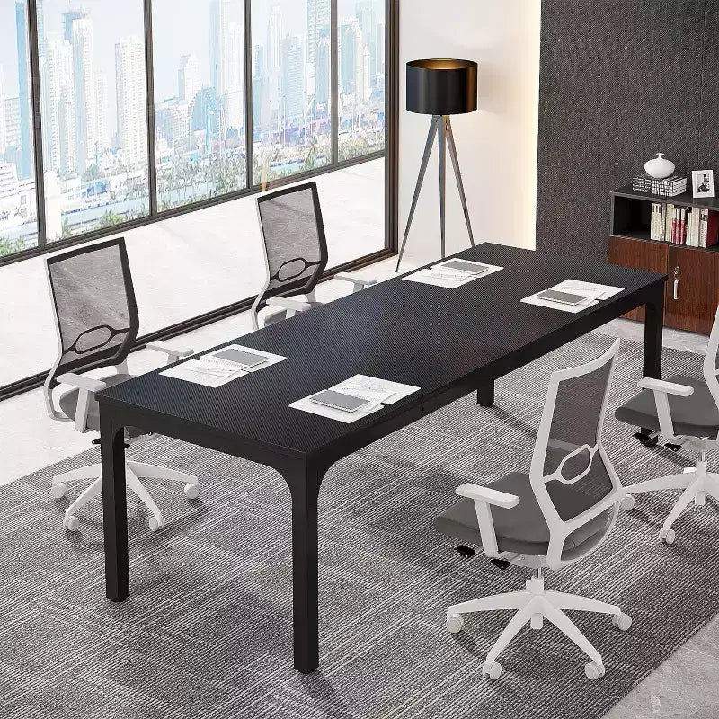 Lantine – Bureau d'ordinateur extra long de 199,9 cm