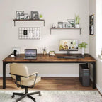 Lantine – Bureau d'ordinateur extra long de 199,9 cm
