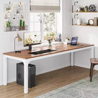 Lantine – Bureau d'ordinateur extra long de 199,9 cm