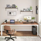 Lantine – Bureau d'ordinateur extra long de 199,9 cm