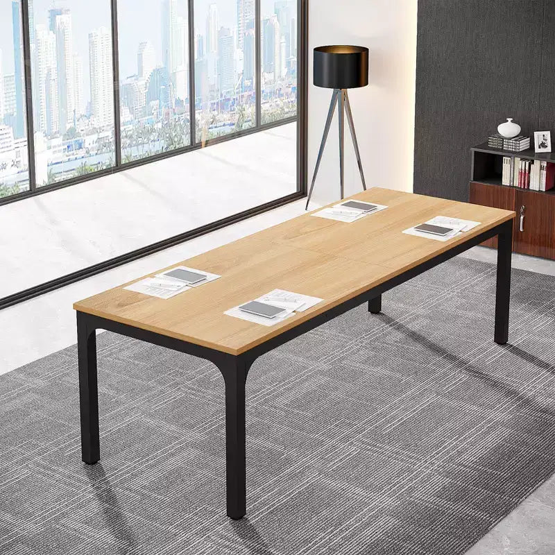 Lantine – Bureau d'ordinateur extra long de 199,9 cm