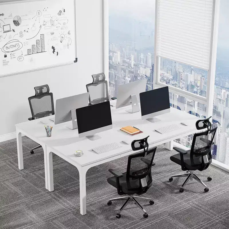 Lantine – Bureau d'ordinateur extra long de 199,9 cm