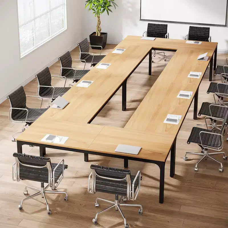 Lantine – Bureau d'ordinateur extra long de 199,9 cm