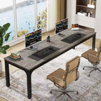 Lantine – Bureau d'ordinateur extra long de 199,9 cm