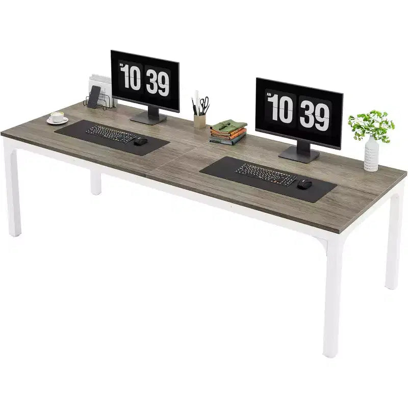 Lantine – Bureau d'ordinateur extra long de 199,9 cm