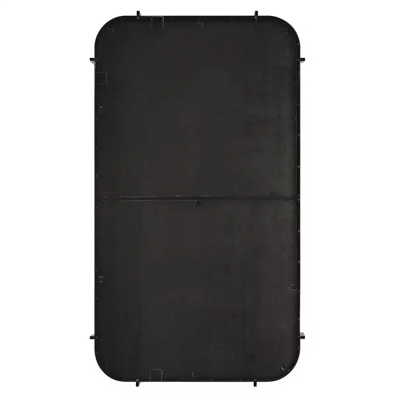 Miroir mural rectangulaire Uttermost Pali noir 27 1/4 x 47 1/2