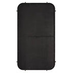 Miroir mural rectangulaire Uttermost Pali noir 27 1/4 x 47 1/2