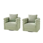 Arturo Modern Swivel Chair with Two Pillow Set of 2|ART OF LIVING DESIGNS-SAGE