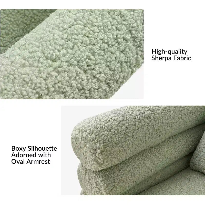 Fauteuil Pivotant Arturo avec Deux Coussins, Lot de 2|ART OF LIVING DESIGNS-SAGE