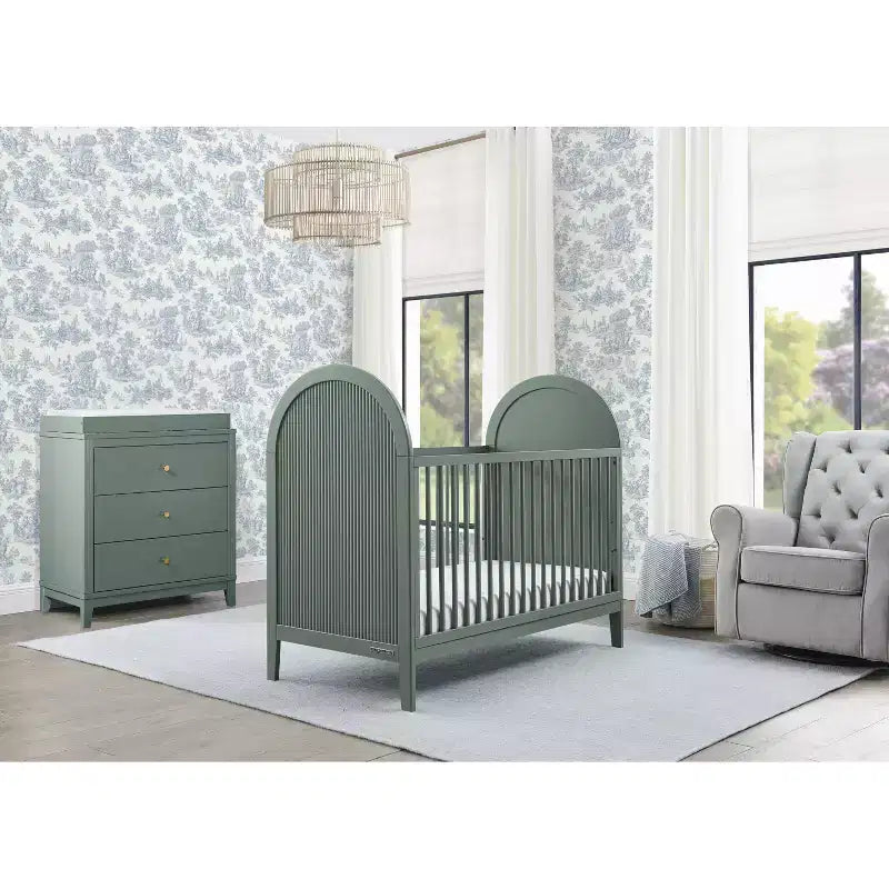 Lit de bébé convertible 4-en-1 Eloise de Delta Children – Certifié Greenguard Gold