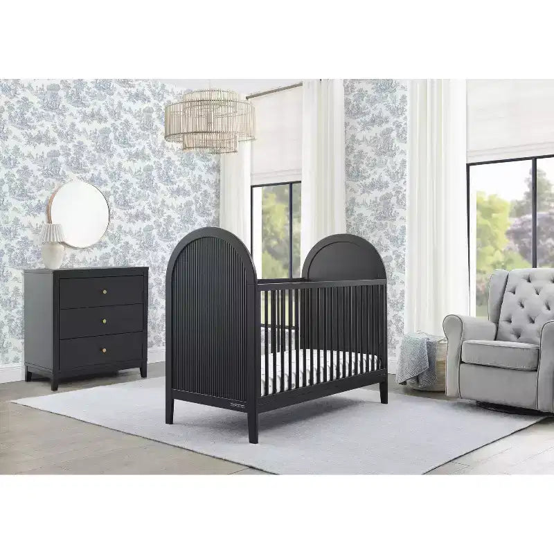 Lit de bébé convertible 4-en-1 Eloise de Delta Children – Certifié Greenguard Gold