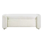 Banc de rangement Makine Glam Boucle pour chambre et entrée - HOMES: Inside + Out