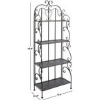 Étagère Tyrique à 4 Niveaux - Intérieur/Extérieur - PAT5033 - Safavieh