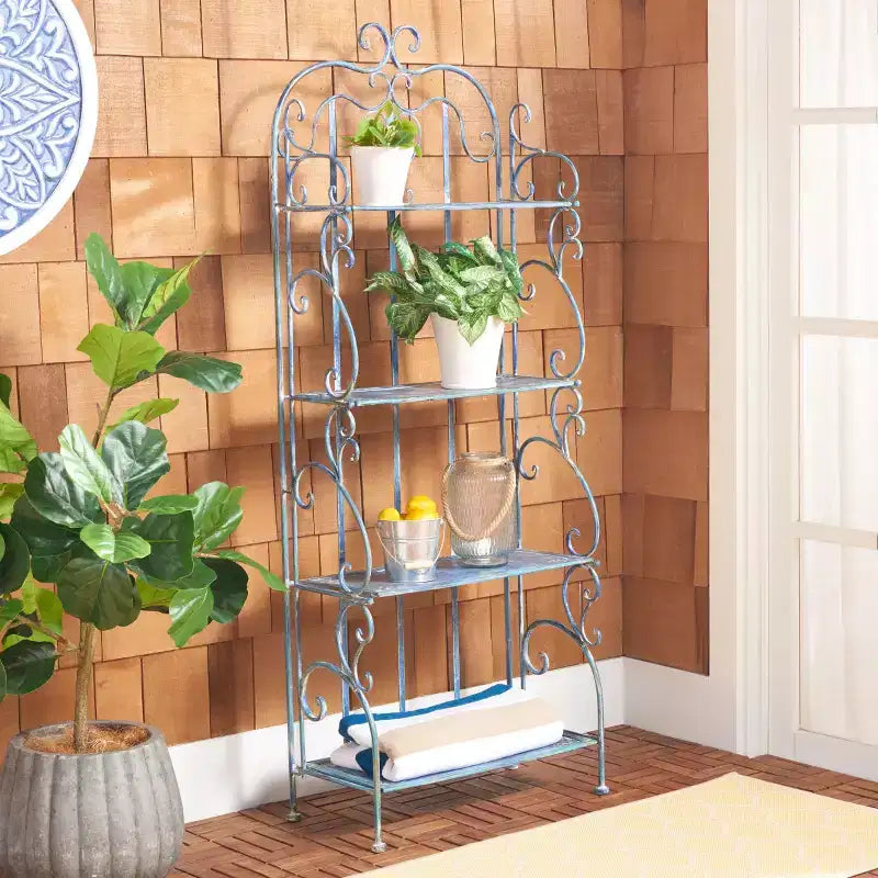 Étagère Tyrique à 4 Niveaux - Intérieur/Extérieur - PAT5033 - Safavieh