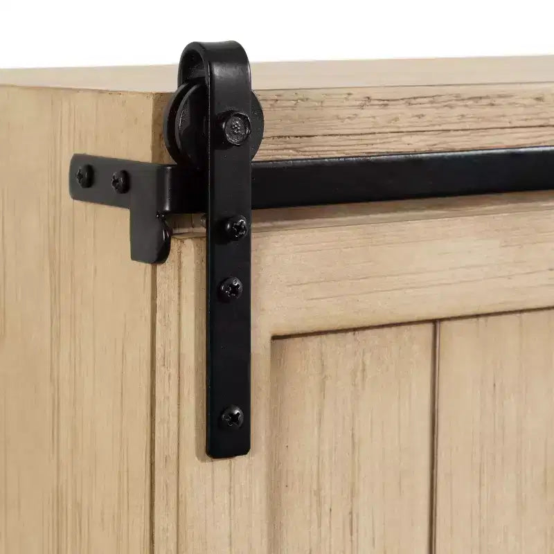 Table d'appoint flottante en bois avec armoire Kate and Laurel Cates