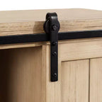 Table d'appoint flottante en bois avec armoire Kate and Laurel Cates