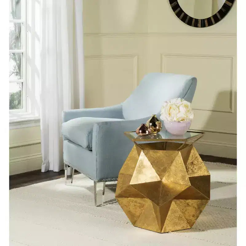 Table d'appoint Iona - FOX3252A - Or - Safavieh Couture
