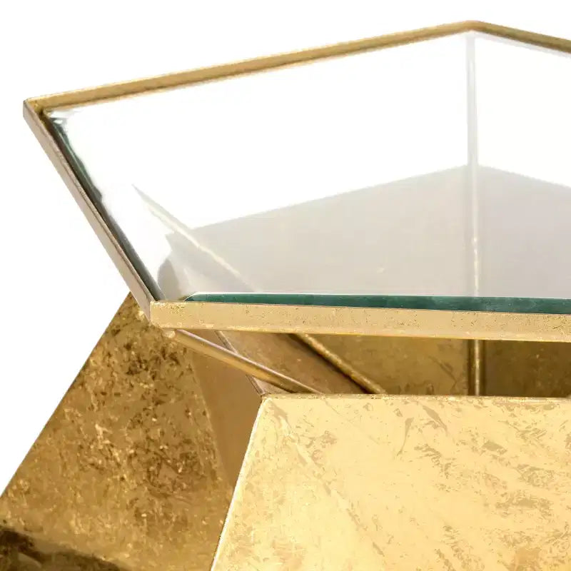 Table d'appoint Iona - FOX3252A - Or - Safavieh Couture