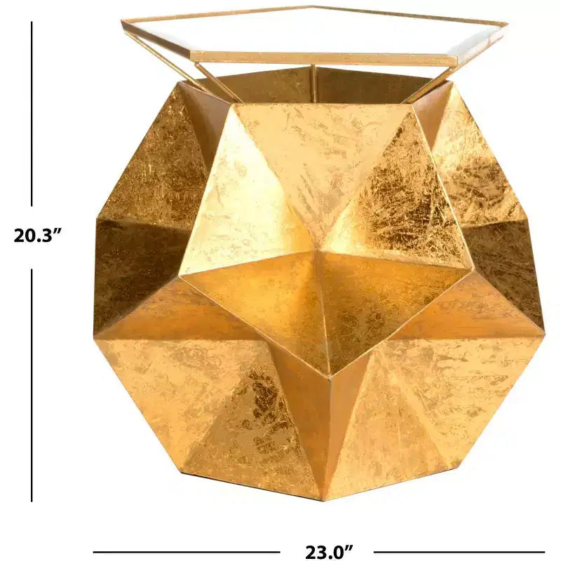 Table d'appoint Iona - FOX3252A - Or - Safavieh Couture