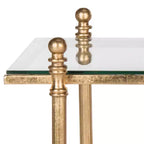Table basse Tait - Or/Verre - Safavieh