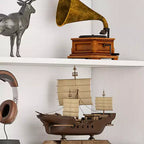 Lantine 70.8 Grande étagère bibliothèque autoportante à 5 niveaux