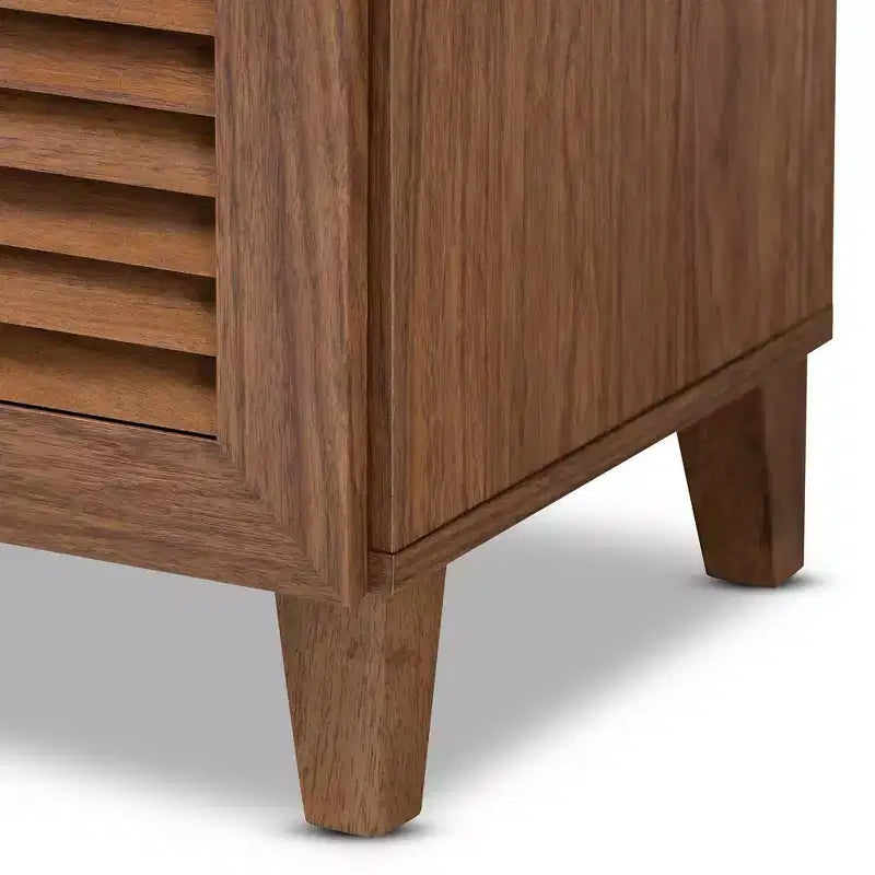 Armoire à chaussures en bois avec tiroir Coolidge - Baxton Studio