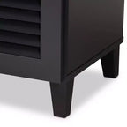 Armoire à chaussures en bois avec tiroir Coolidge - Baxton Studio
