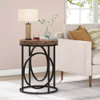 Table d'appoint ronde Tribesigns 19,69 po
