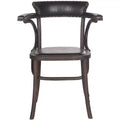 Kenny Arm Chair - MCR4689 - Antique Black - Safavieh Couture